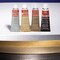 AMACO Rub n Buff Wax Metallic Finish 4 Color Kit - Antique Gold Silver Leaf Gold Leaf Ebony 15ml Tubes - Versatile Gilding Wax for Finishing Furniture Antiquing and Restoration - 4 Rub and Buff Colors